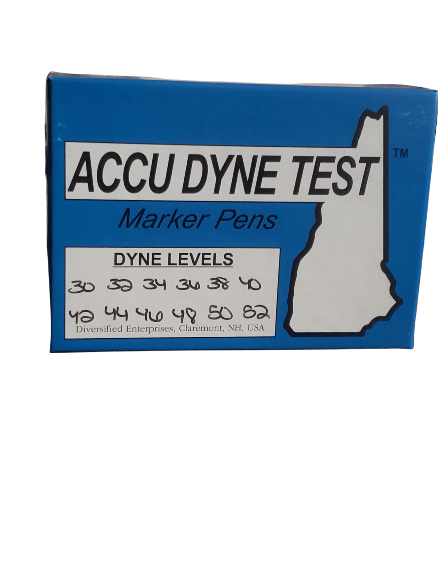for plastic film 1 doz / box Dyne Test pens 46 poly films 